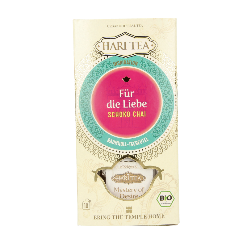 Hari Tea Choco chai mystery of desire bio 10 Stuks