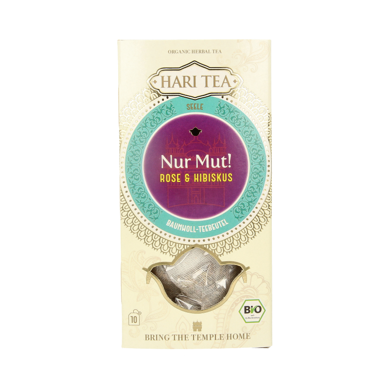 Hari Tea Rose & hibiscus face the moment bio 10 Stuks