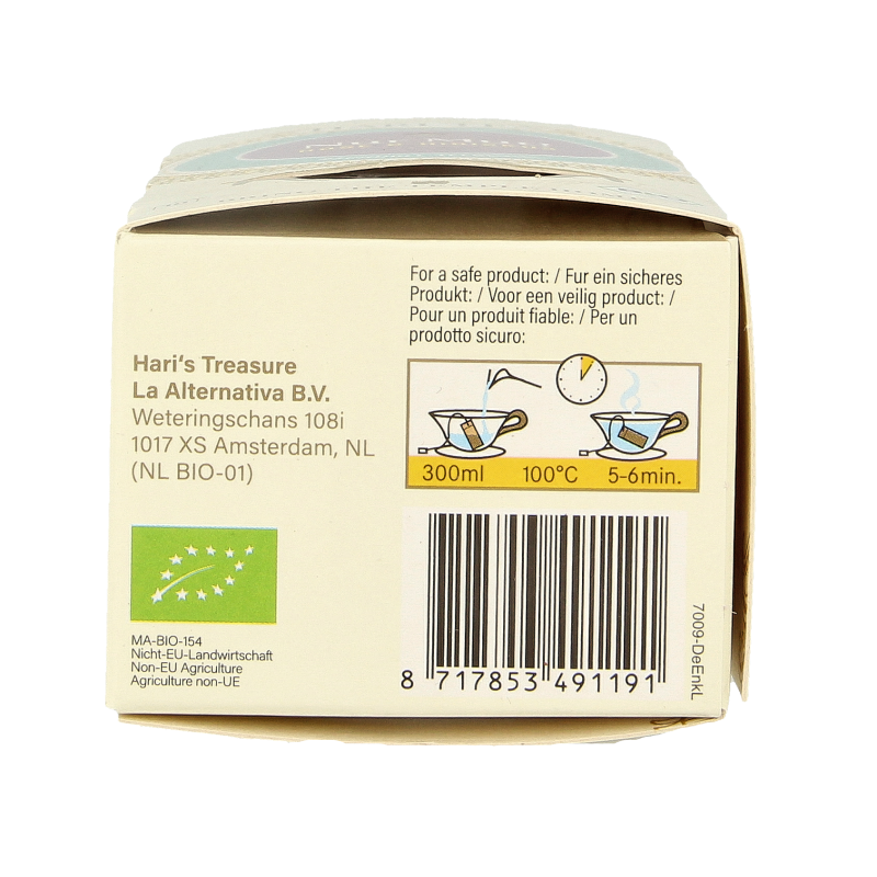 Hari Tea Rose & hibiscus face the moment bio 10 Stuks