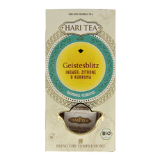 Hari Tea Ginger lemon & tumeric mindscape ginger bio 10 Stuks