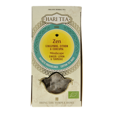 Hari Tea Ginger lemon & tumeric mindscape ginger bio 10.00 Stuks