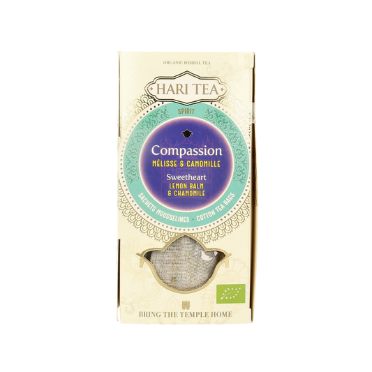 Hari Tea Lemon bal & chamomile sweetheart bio 10 Stuks