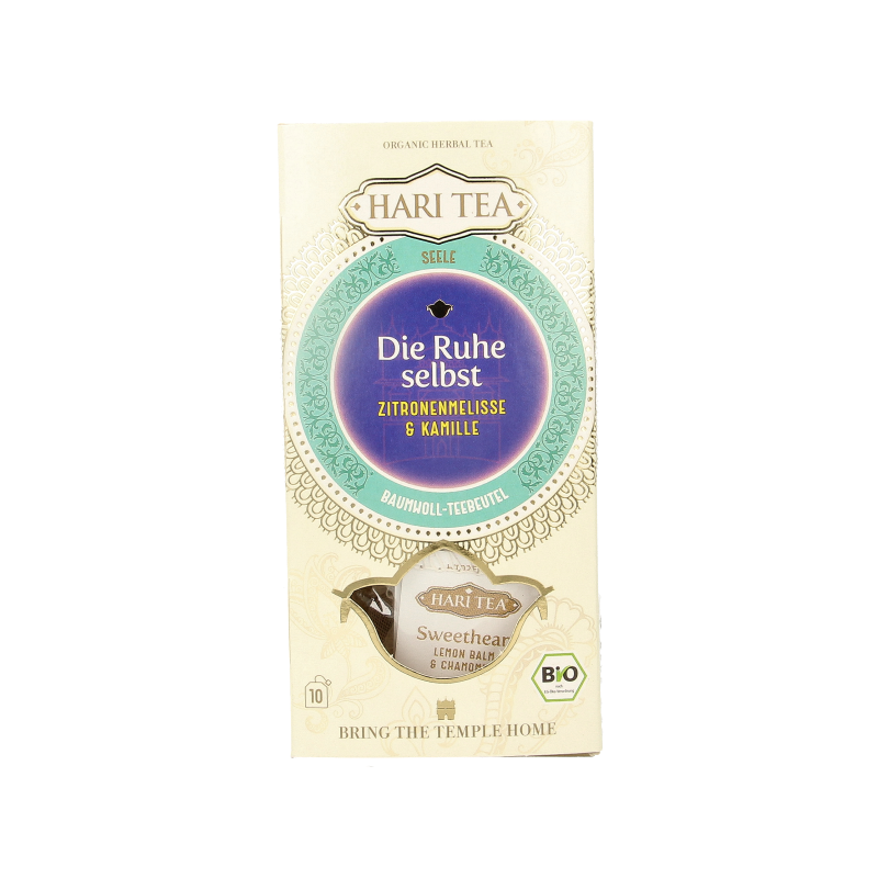 Hari Tea Lemon bal & chamomile sweetheart bio 10 Stuks