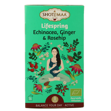 Shoti Maa Lifespring echinacea, ginger & rosehip bio 16 Zakjes
