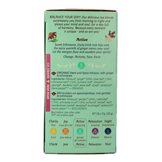 Shoti Maa Lifespring echinacea, ginger & rosehip bio 16 Zakjes