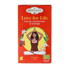 Shoti Maa Love for life cocoa, cardamom & orange bio 16.00 Zakjes