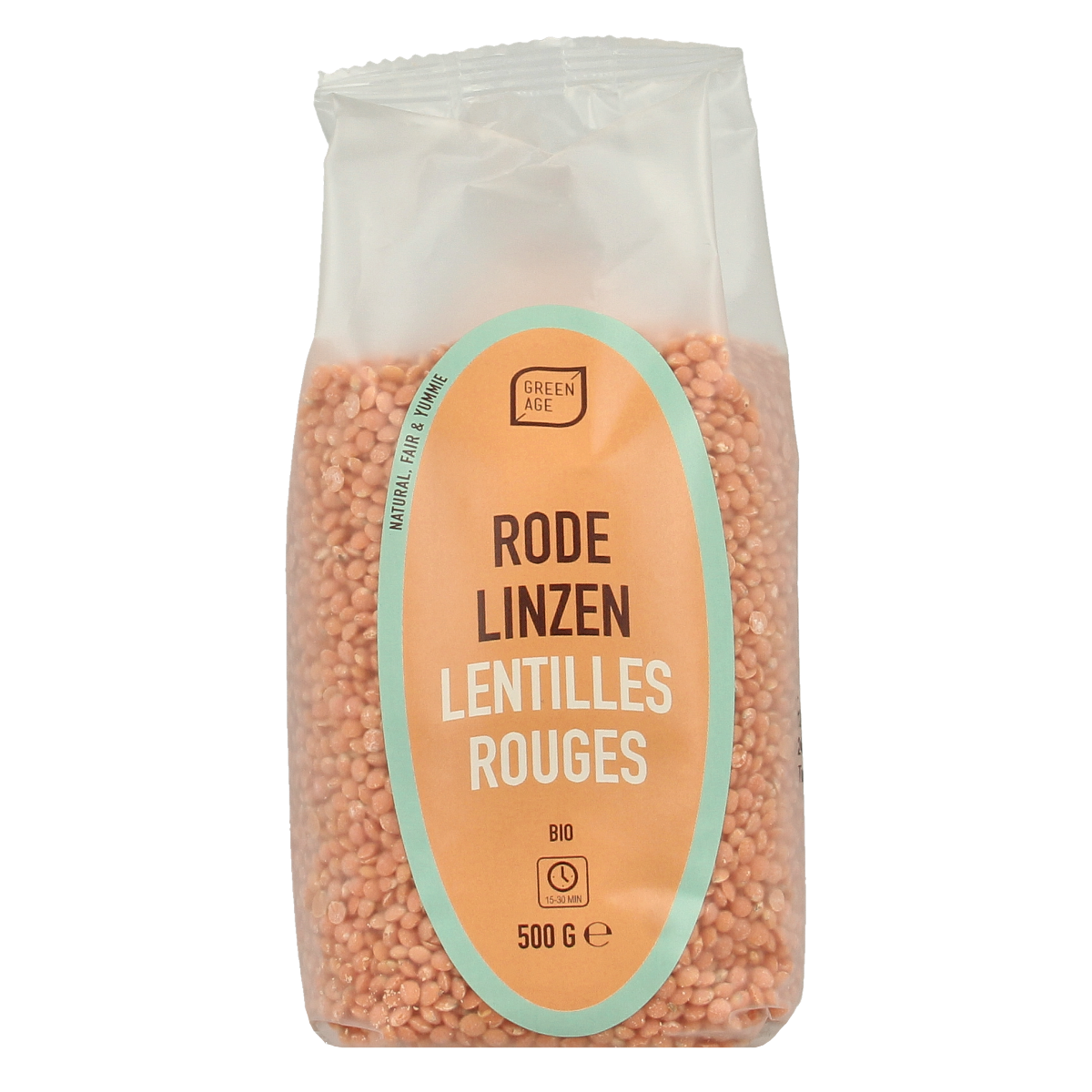 Delhaize Rode Linzen Greenage Rode linzen bio 500.00 Gram – AtHomePharma