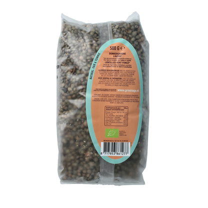 Greenage Donkergroene linzen bio 500.00 Gram