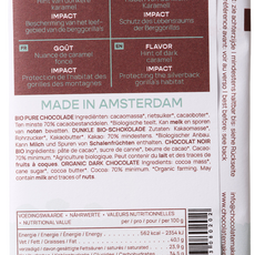 Chocolatemakers Gorilla bar 68% puur bio 80 Gram