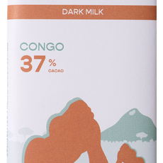 Chocolatemakers Gorilla melk 37% bio 80 Gram