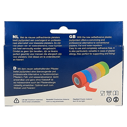 Joy2protect Snelpleisters groen 2.5cm x 4.5m 2 Rol