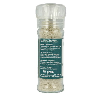 Salterra Keltisch zeezout grof droog strooimolen 70.00 Gram