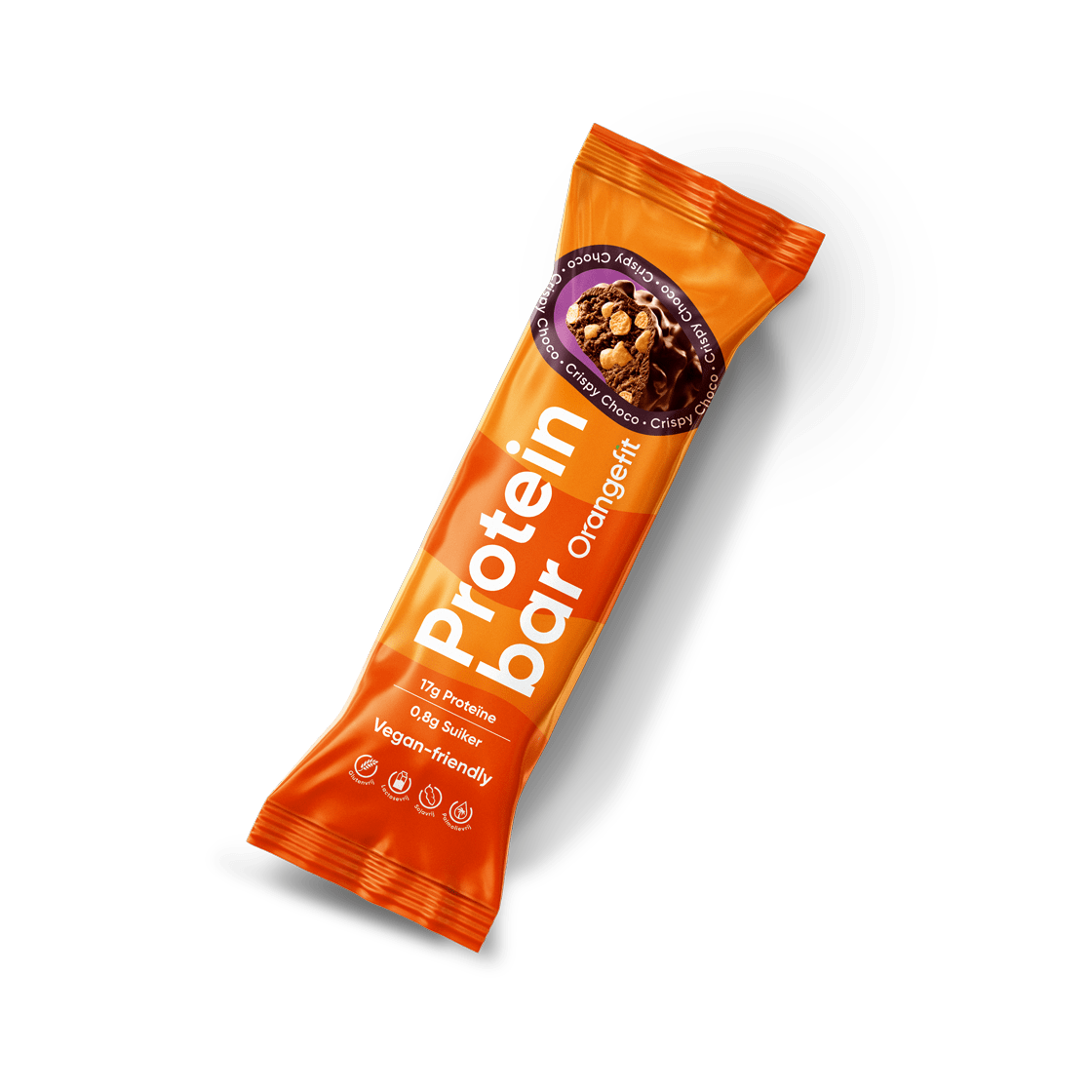 Orangefit Protein bar crispy chocolate 50.00 Gram