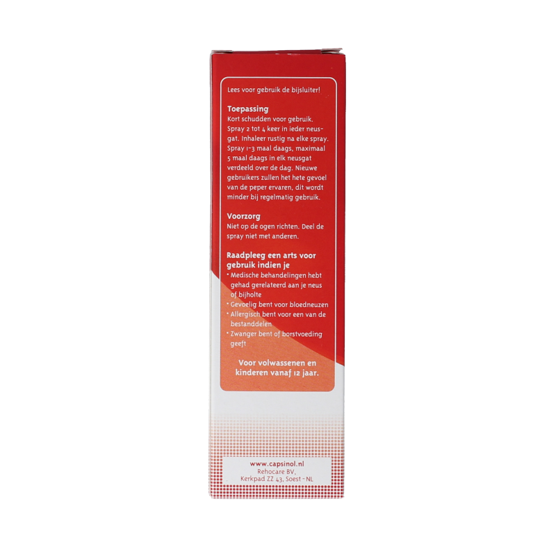 Capsinol Originele formule neusspray 20 Milliliter