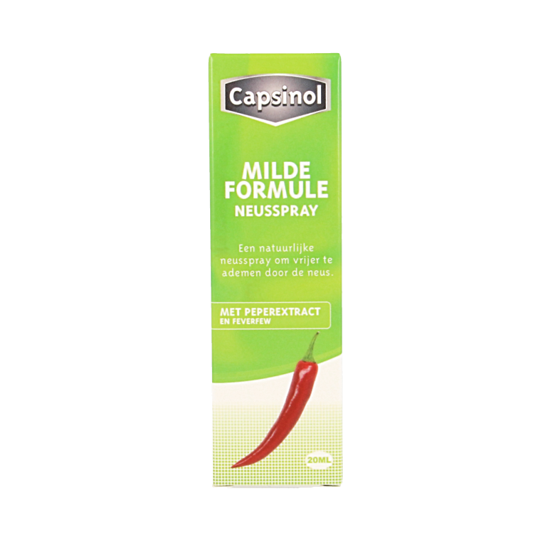 Capsinol Milde formule neusspray 20 Milliliter
