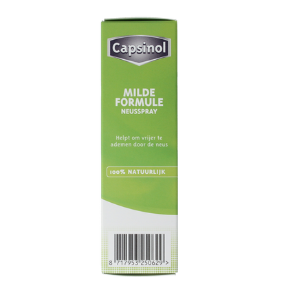 Capsinol Milde formule neusspray 20.00 Milliliter