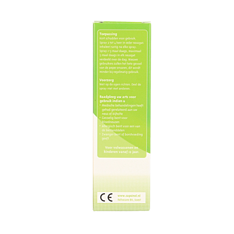Capsinol Milde formule neusspray 20 Milliliter