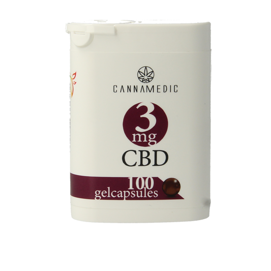 Cannamedic CBD Capsules  3mg 100.00 Capsules