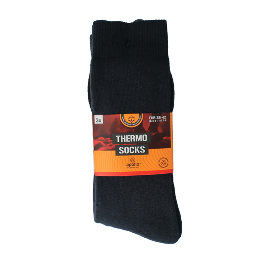 Apollo Thermosok 39-42 assorti donker 3 Paar