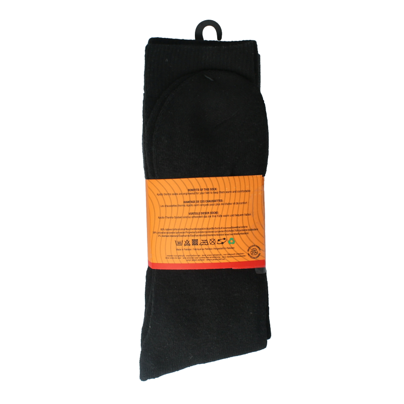 Apollo Thermosok 39-42 assorti donker 3 Paar