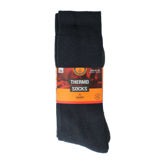 Apollo Thermosok 43-46 assorti donker 3 Paar