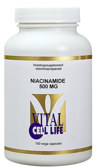 Vital Cell Life Niacinamide vitamine B3 100 Vegetarische capsules