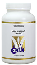Vital Cell Life Niacinamide vitamine B3 100.00 Vegetarische capsules