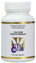 Vital Cell Life Vitamine B5 calciumpantothenaat 200mg 100 Capsules