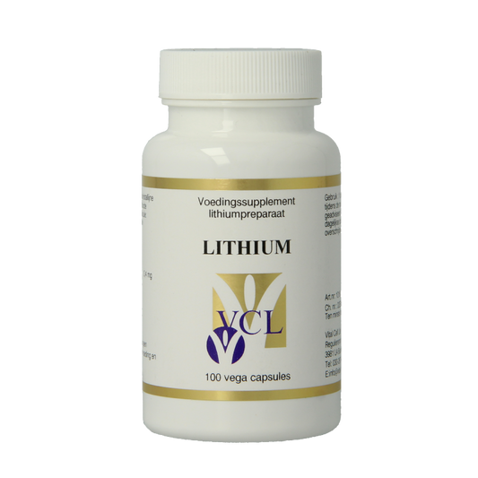 Vital Cell Life Lithium 400 mcg  100 Vegetarische capsules