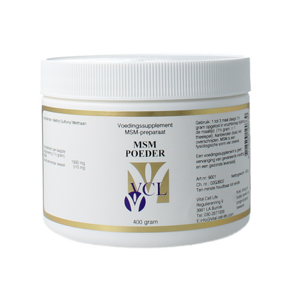 Vital Cell Life MSM poeder 400.00 Gram