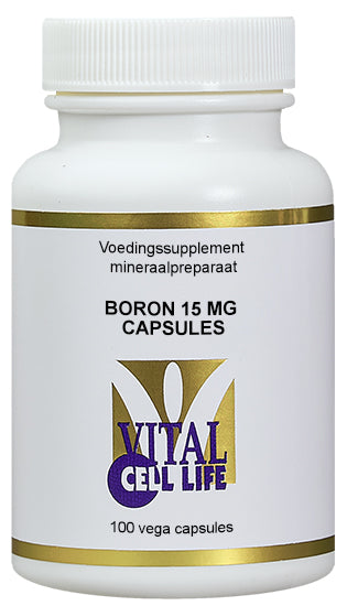 Vital Cell Life Boron 15mg 100 Capsules