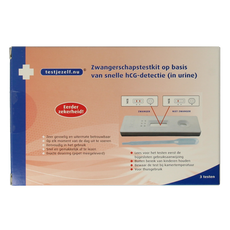 Testjezelf.nu Zwangerschapstest casette 3.00 Stuks