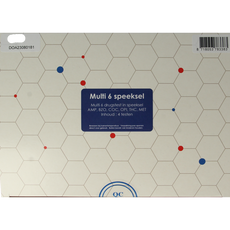 Testjezelf.nu Multidrugtest 6 speeksel kit  4 Stuks