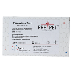 Testjezelf.nu Parvo virus test kat/hond 2 Stuks