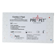 Testjezelf.nu Parvo corona test kat/hond 2.00 Stuks