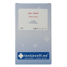Testjezelf.nu IJzer check zelftest 1 Stuks