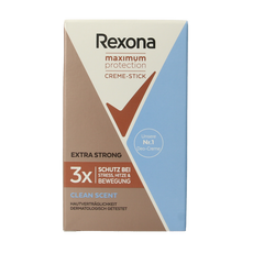 Rexona Deodorant stick woman max prot clean scent 45 Milliliter