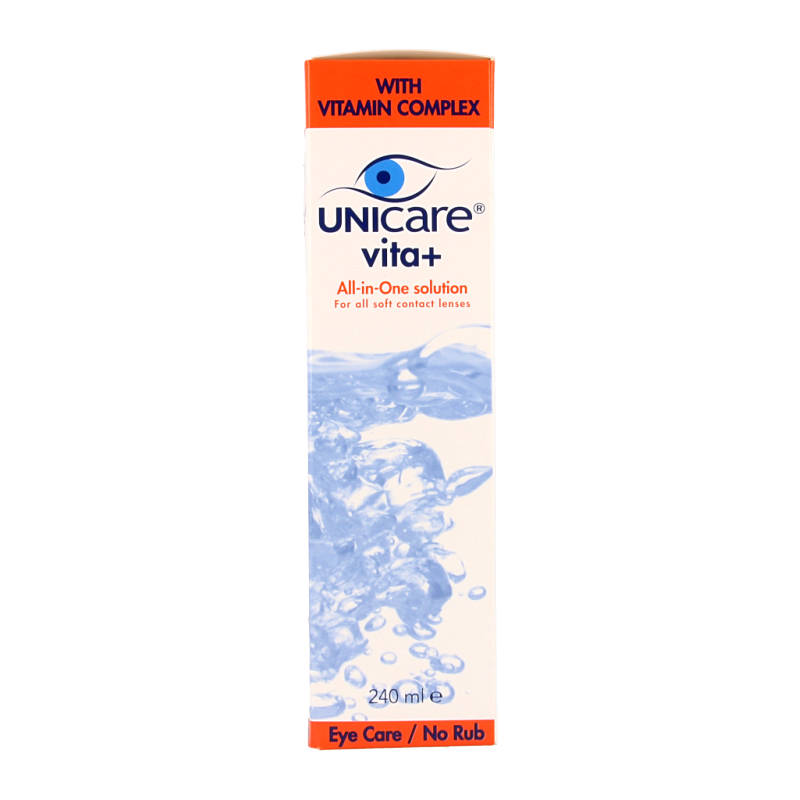 Unicare Vita+ Alles in een zachte lenzenvloeistof 240 Milliliter