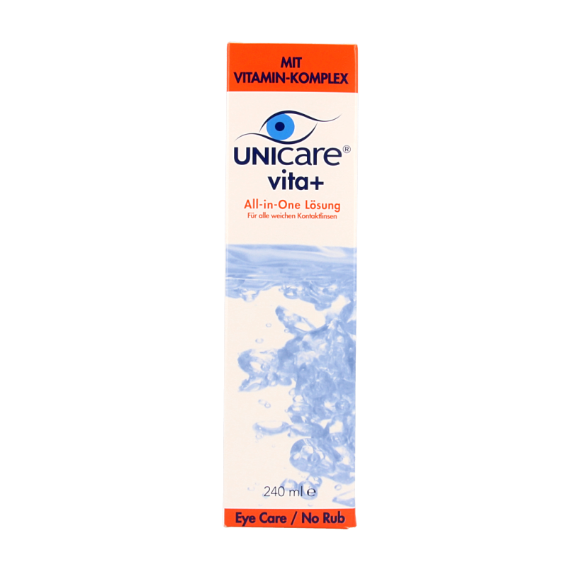 Unicare Vita+ Alles in een zachte lenzenvloeistof 240 Milliliter