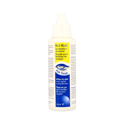 Eyefresh No rub alles-in-1 vloeistof zachte lenzen 100.00 Milliliter