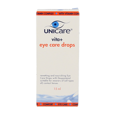 Unicare Vita+ eye care oogdruppels 15.00 Milliliter