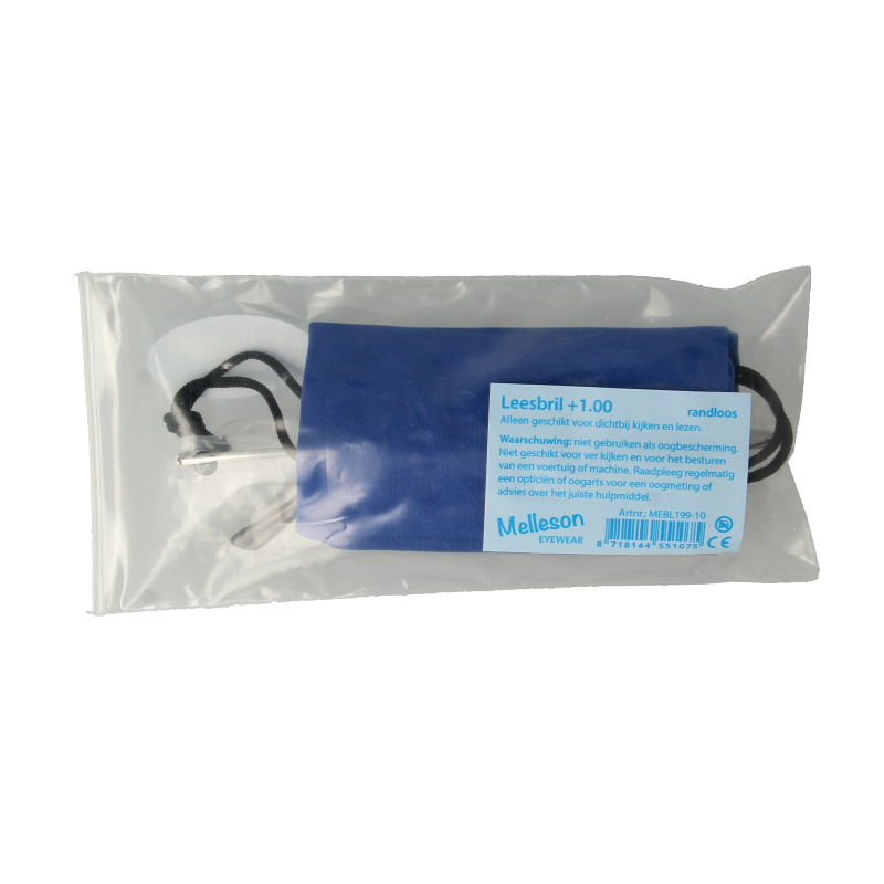 IBD Leesbril universeel randloos +1.00 1 Stuks