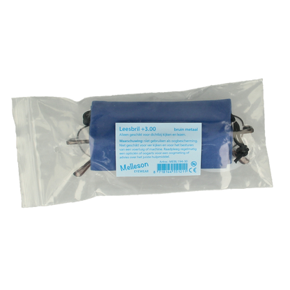 IBD Leesbril universeel bruin +3.00  1 Stuks