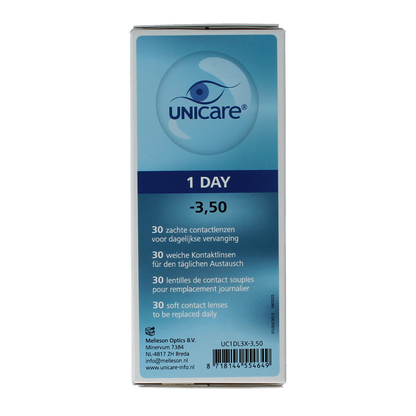Unicare Daglenzen -3.50 30.00 Stuks