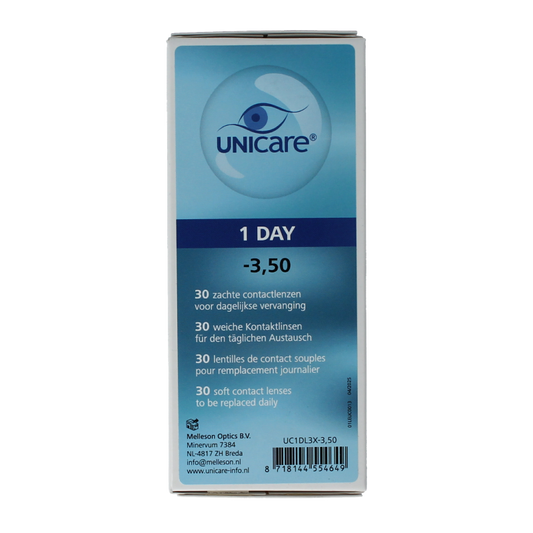 Unicare Daglenzen -3.50 30 Stuks
