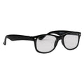 Melleson Leesbril wayfarer glans zwart +3.00 1.00 Stuks