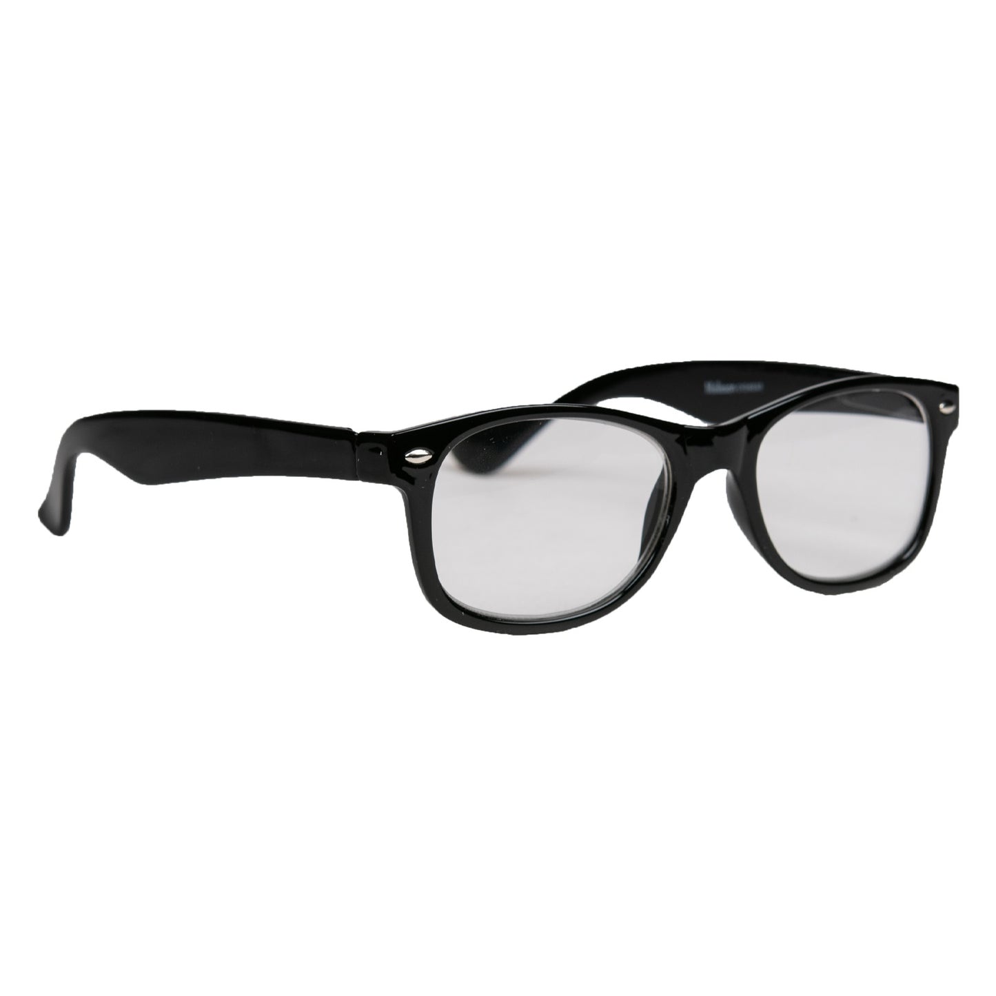 Melleson Leesbril wayfarer glans zwart +3.00 1 Stuks