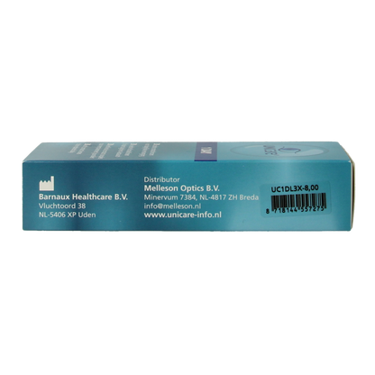 Unicare Daglenzen -8.00 30.00 Stuks