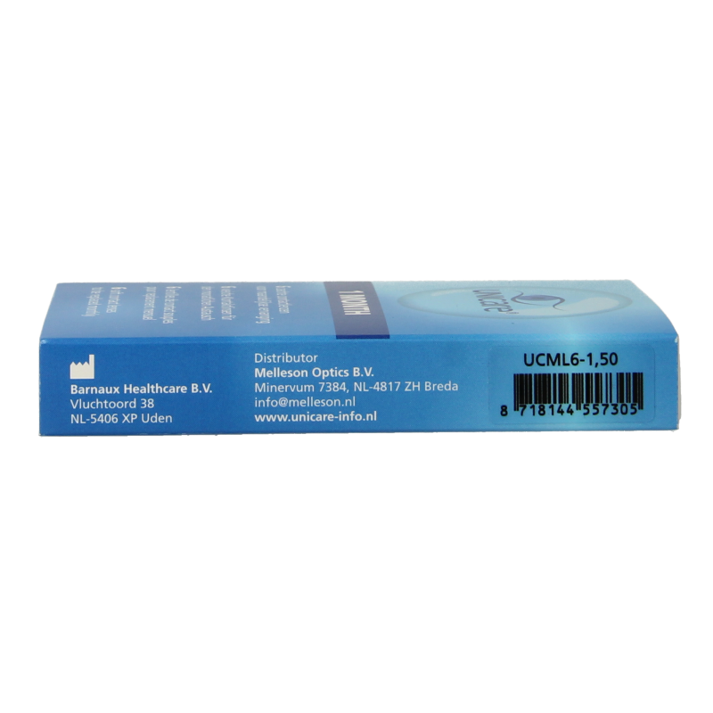 Unicare Maandlenzen -1.50 6 Stuks