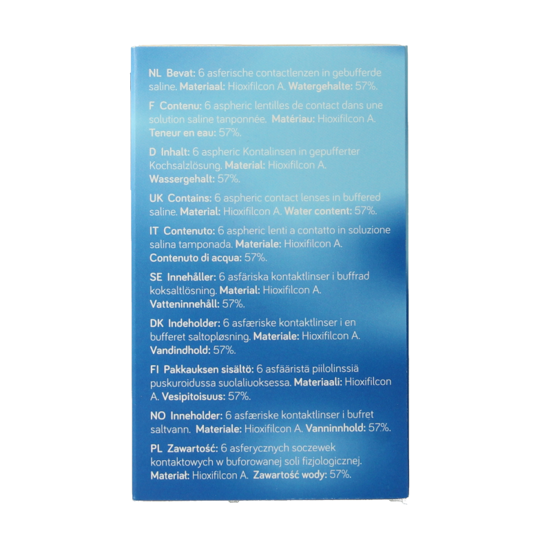 Unicare Maandlenzen -1.75 6 Stuks